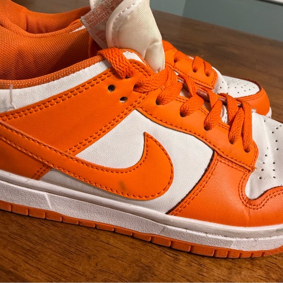 Nike Dunk Low Retro SP "Syracuse" orange white sneaker Skateboard SB size 6.5 - Picture 6 of 12